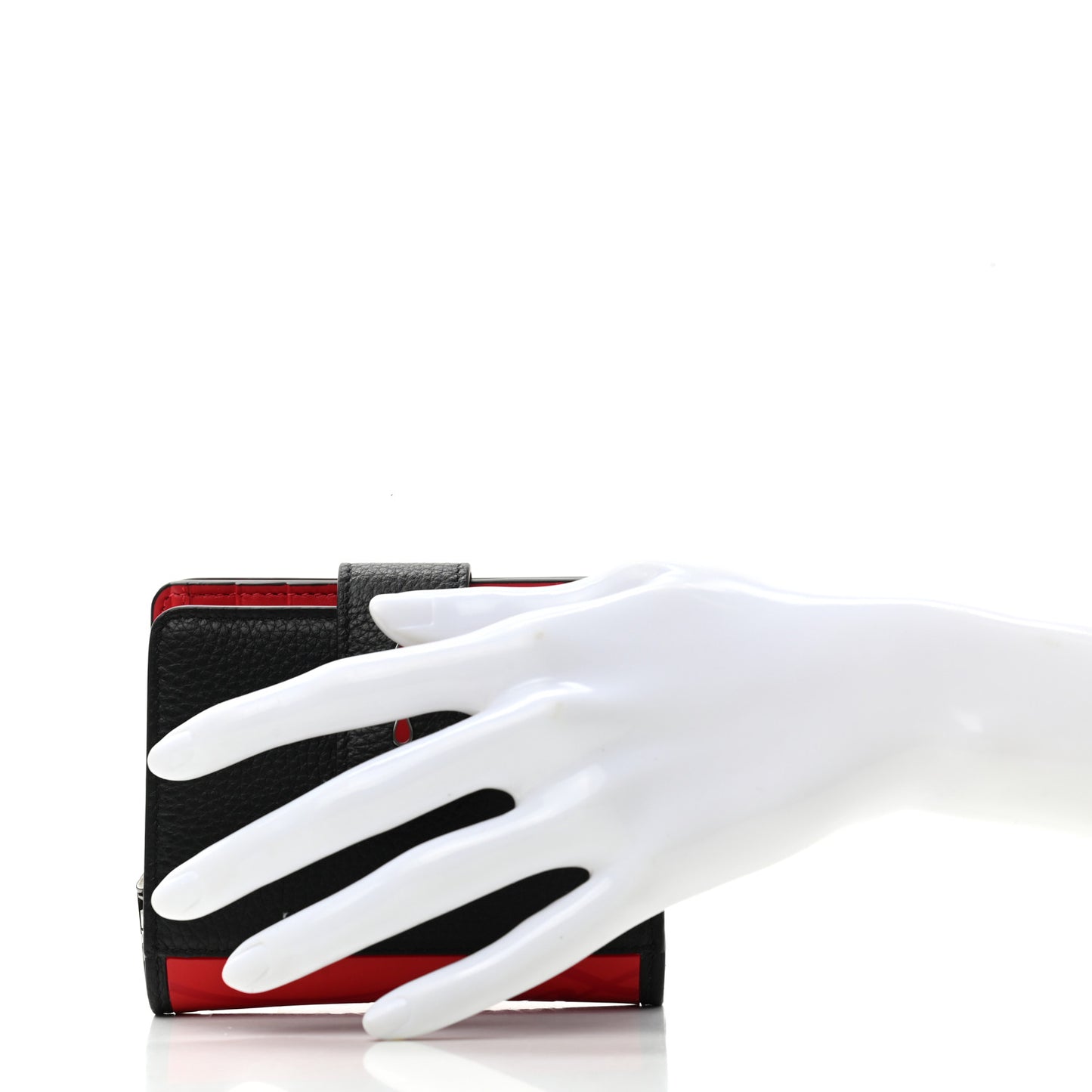 Calfskin Mini Paloma Wallet Black