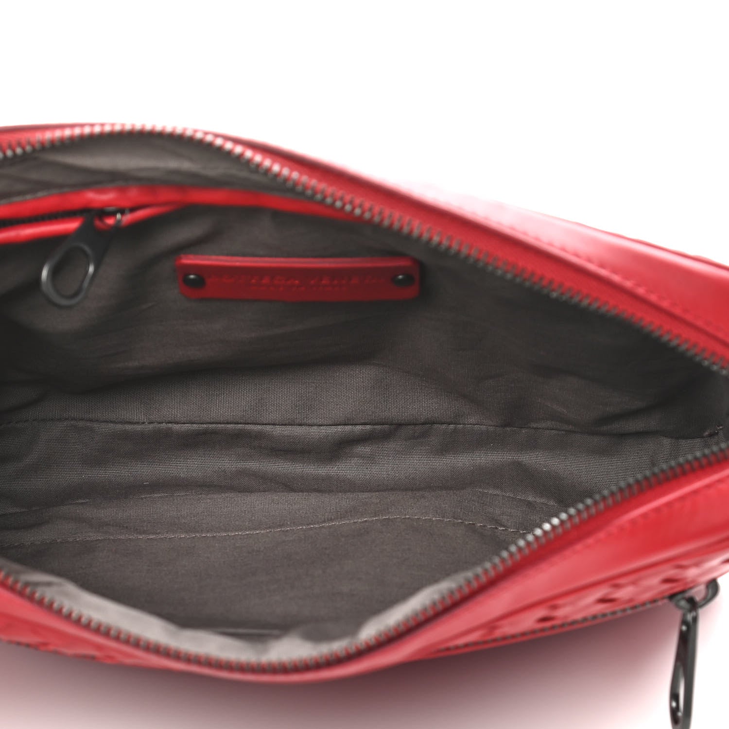 Bottega Veneta Nappa Intrecciato Document Case China Red 5 of 10