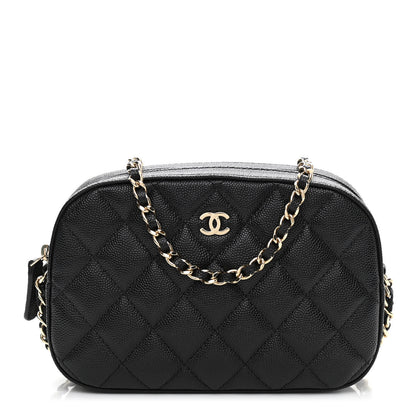 Chanel Caviar Quilted Vanity With Chain Black 1 of 10