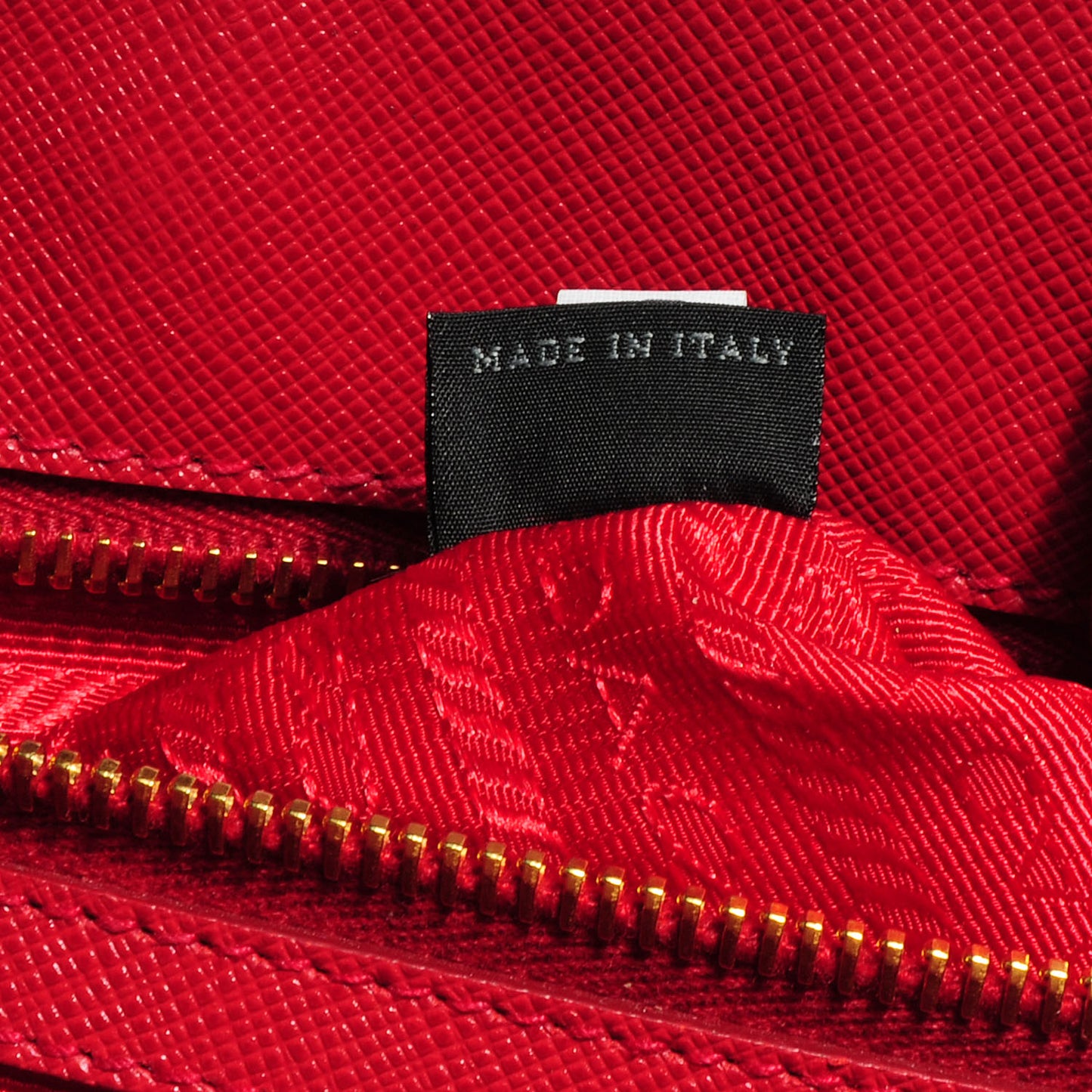 Saffiano Lux Large Tote Fuoco