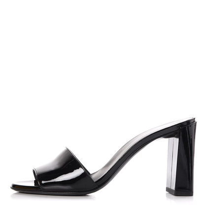 Fendi Patent Mules 39 Black 1 of 9