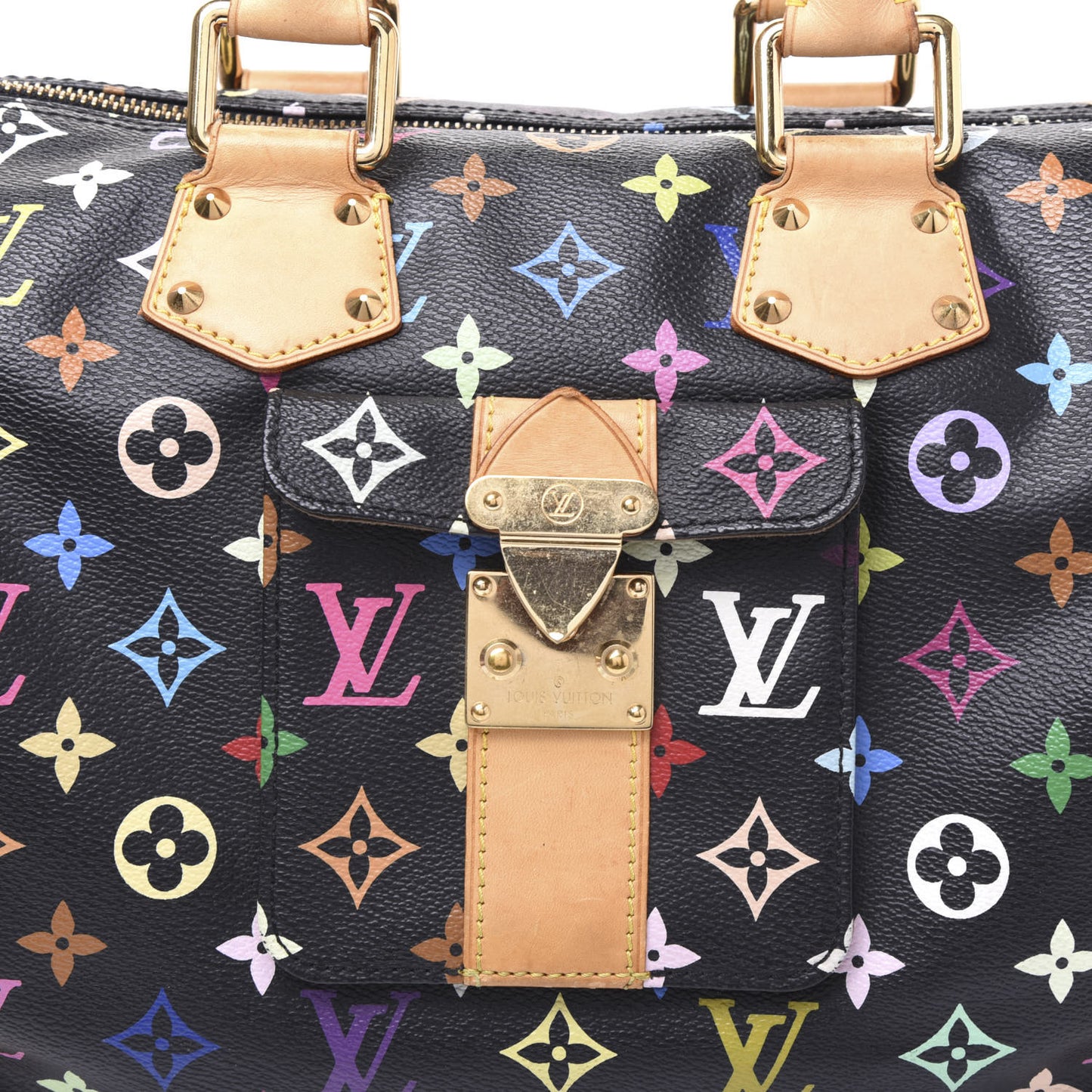 Monogram Multicolor Speedy 30 Black