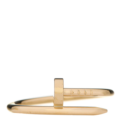 Cartier 18K Yellow Gold Small Juste Un Clou Ring 60 9 1 of 5