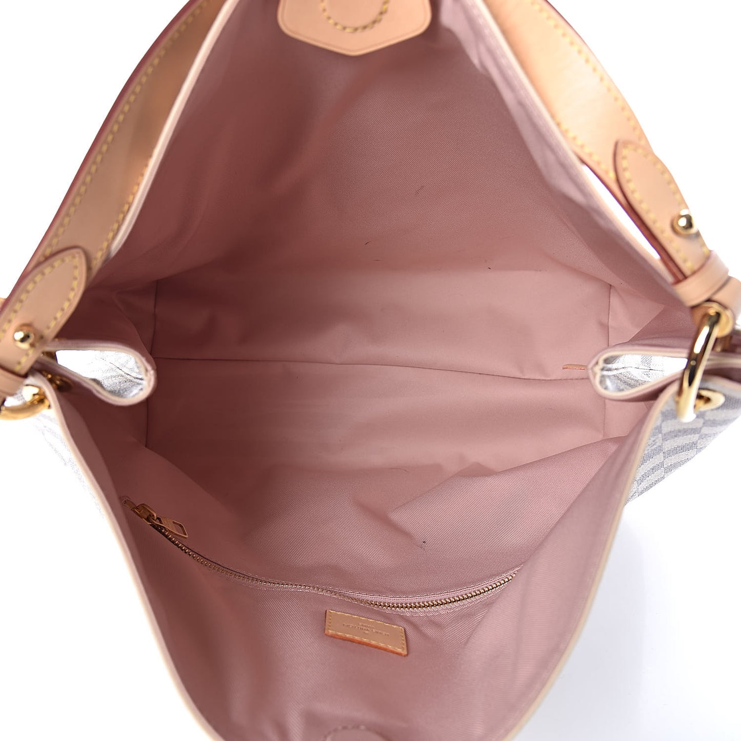 Damier Azur Graceful MM Rose Ballerine