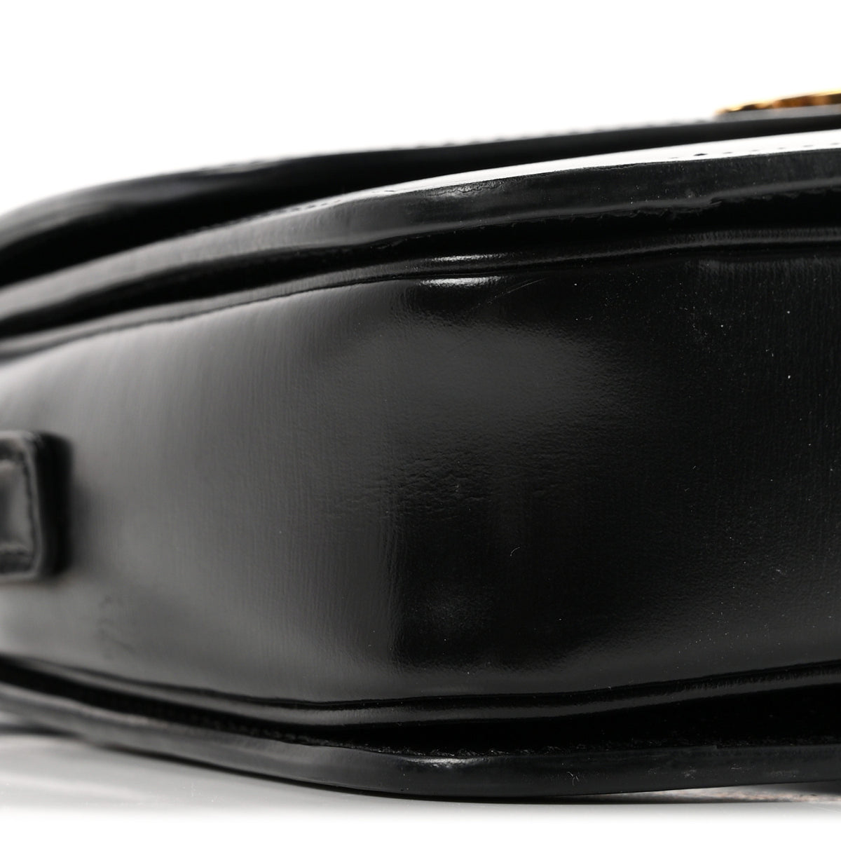Shiny Calfskin Teen Triomphe Black