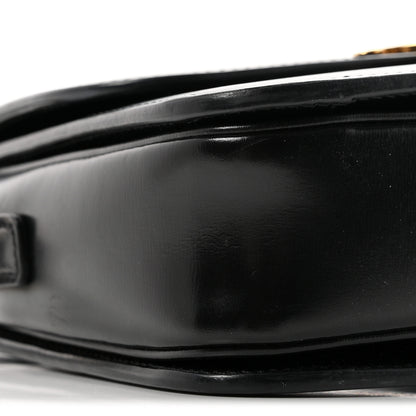 Celine Shiny Calfskin Teen Triomphe Black 9 of 10