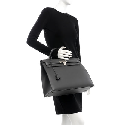 Hermes Epsom Kelly Sellier 40 Graphite 3 of 37