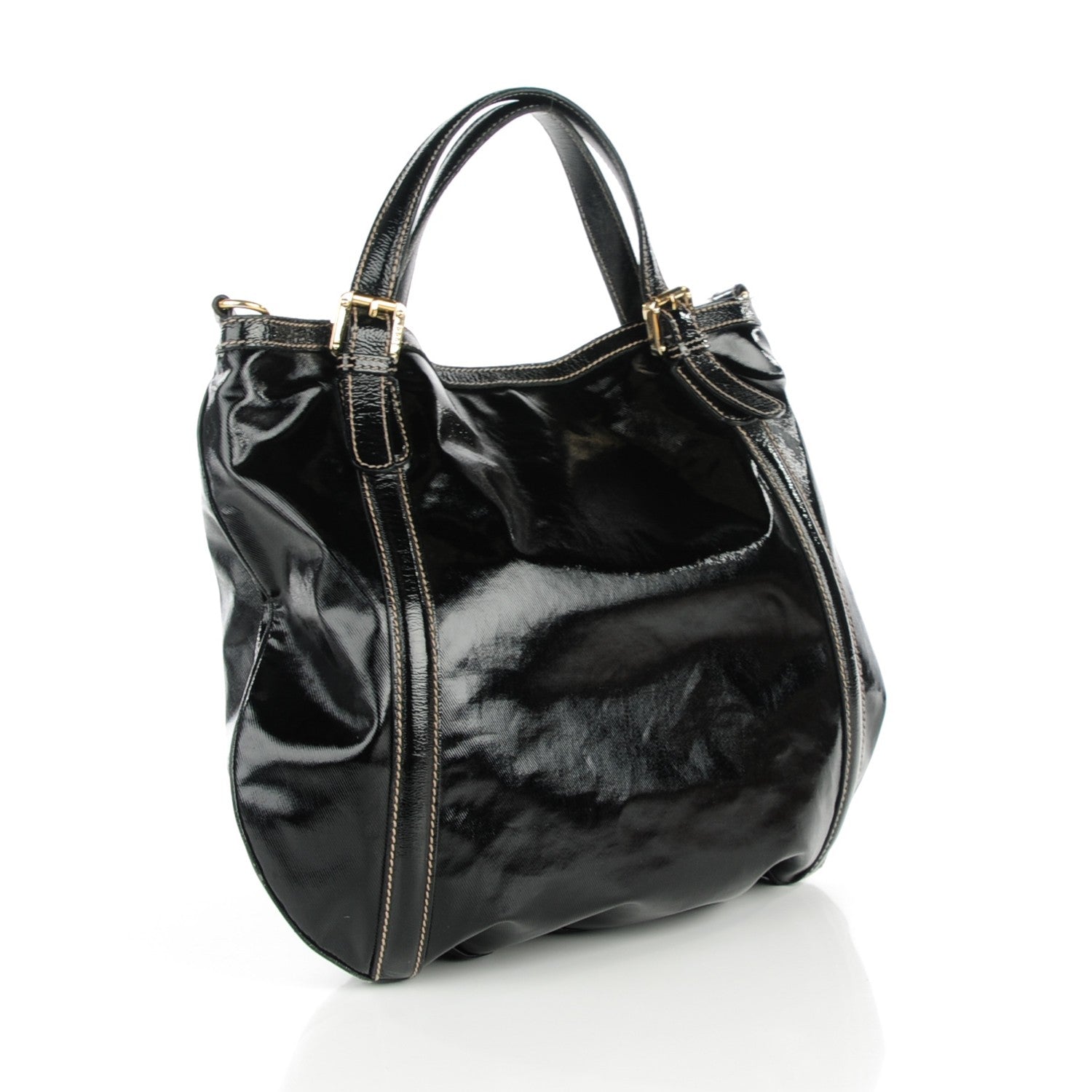 Gucci Dialux Medium Britt Tote Black 5 of 14