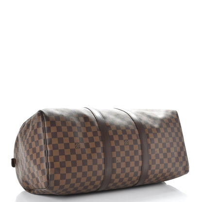Louis Vuitton Damier Ebene Keepall 50 4 of 9