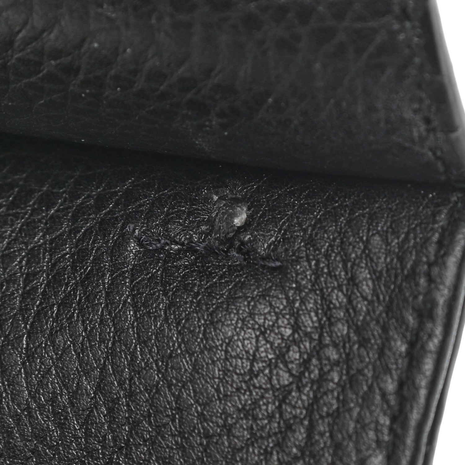 Gucci Pebbled Calfskin Large Bamboo Daily Top Handle Bag Black 17 of 17