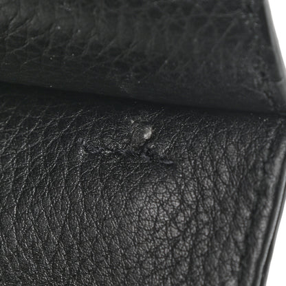 Gucci Pebbled Calfskin Large Bamboo Daily Top Handle Bag Black 17 of 17