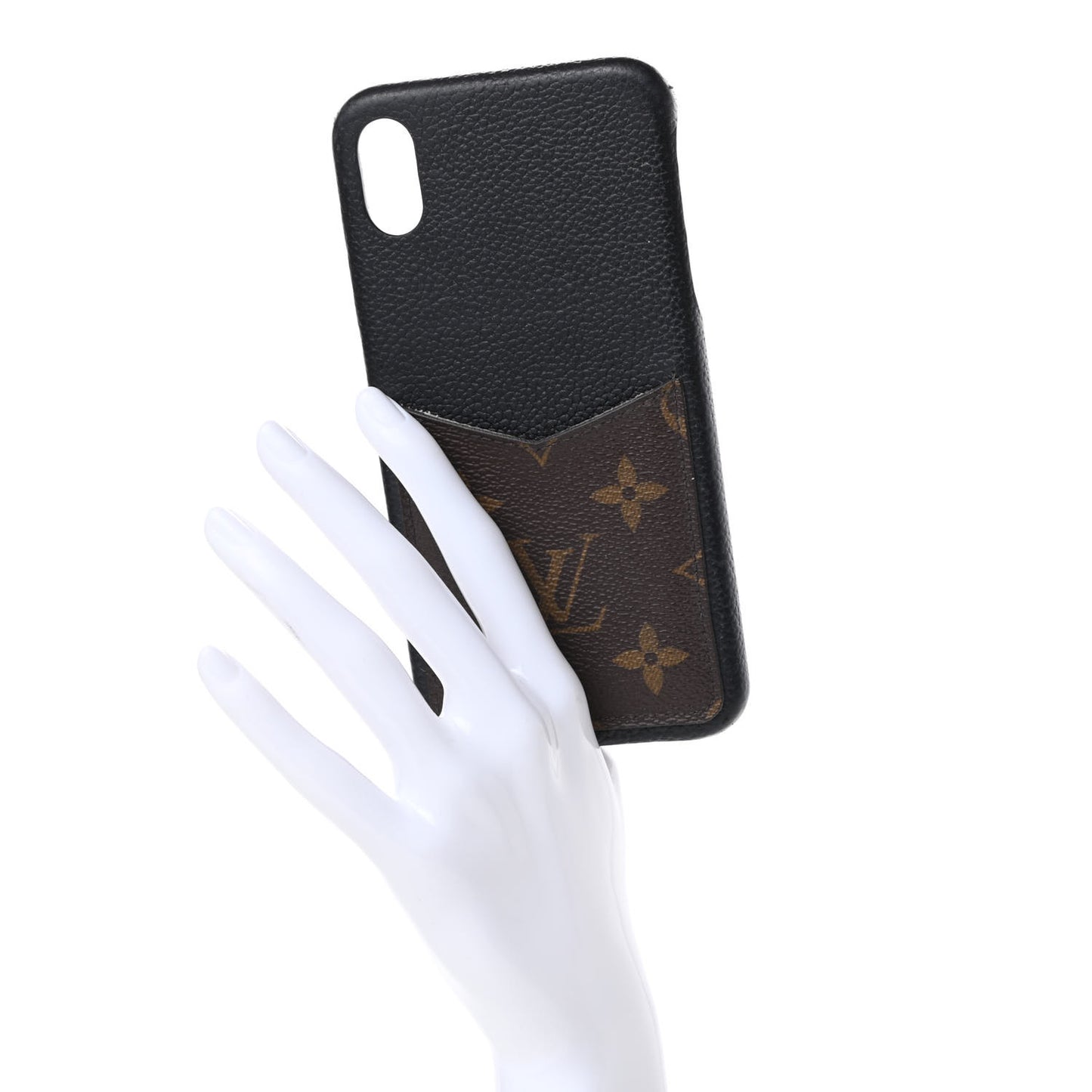 Monogram iPhone XS Max Bumper Black