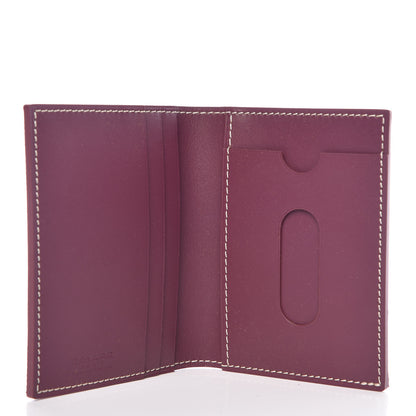 Goyard Goyardine Saint Marc Folding Card Case Bordeaux 5 of 7