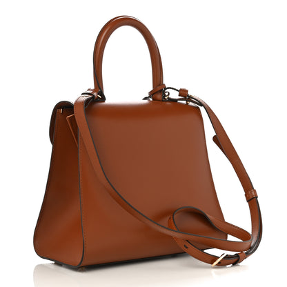 Delvaux Grained Calfskin PM Brillant Satchel Natural 3 of 10