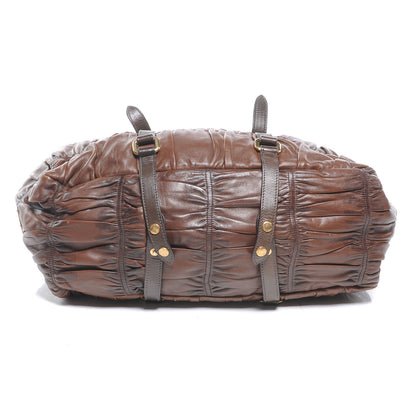 Prada Nappa Gaufre Frame Tote Noce 4 of 7