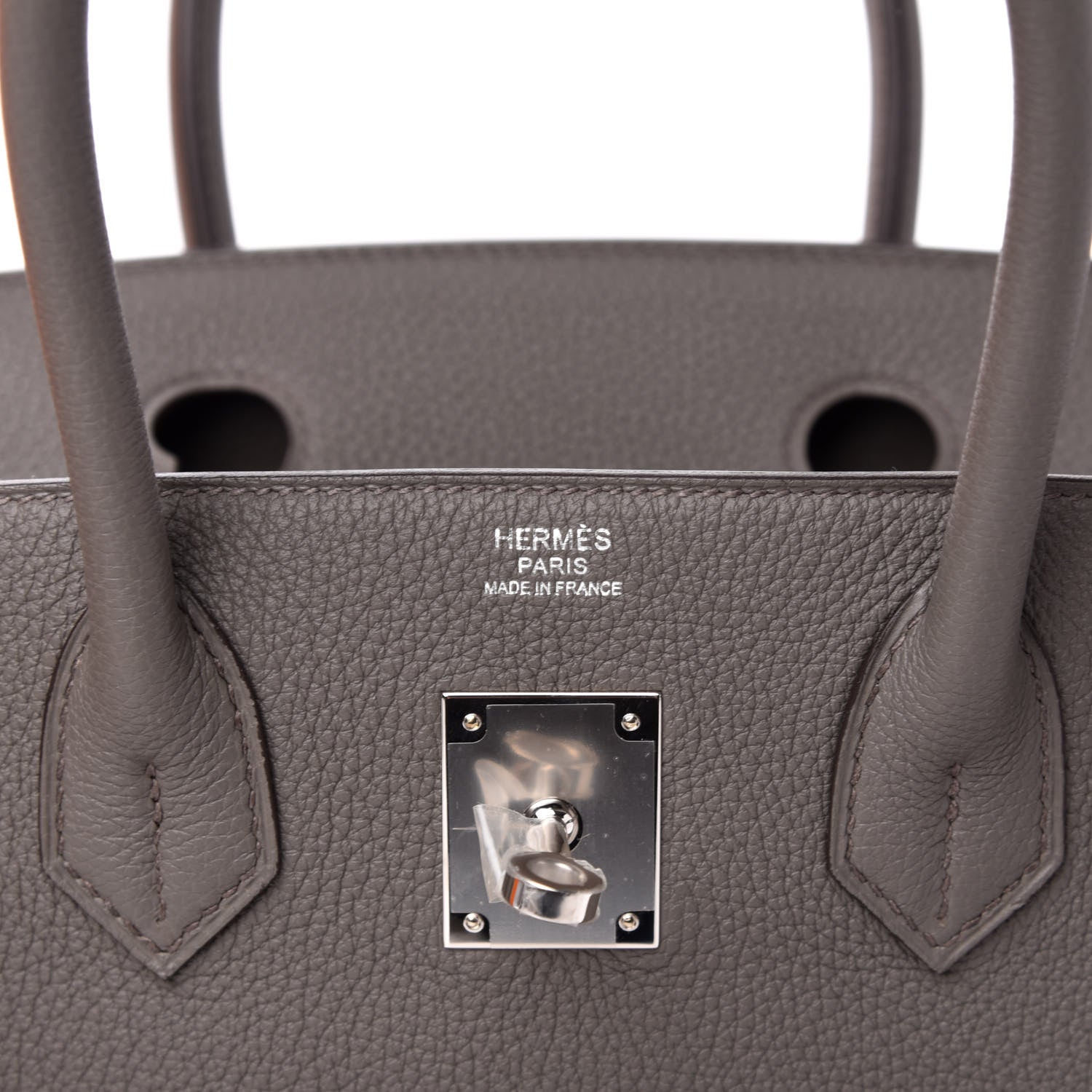 Hermes Togo Birkin 30 Etain 7 of 11