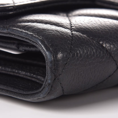 Chanel Caviar Quilted Large Flap Wallet Black 5 of 9