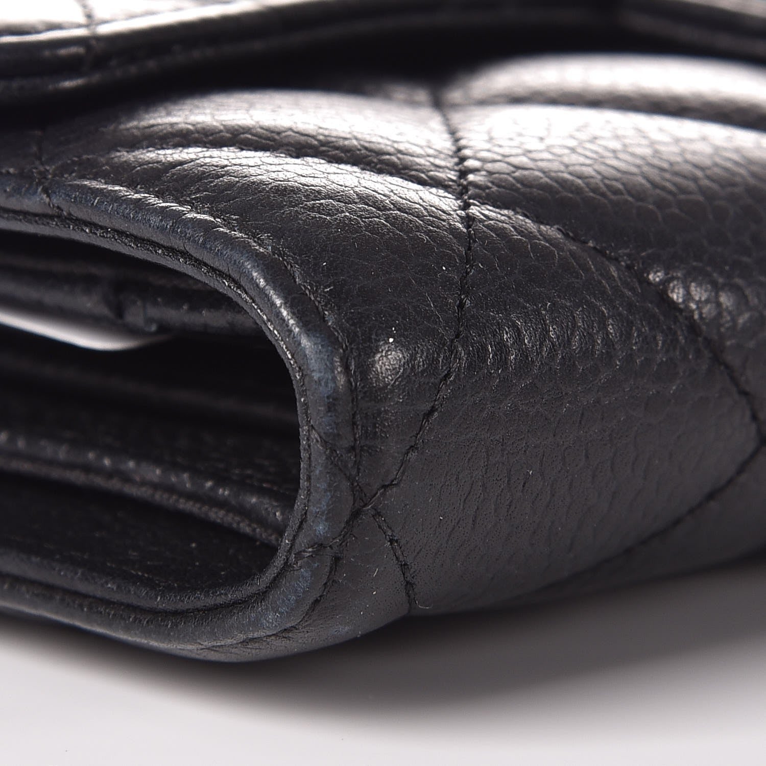 Chanel Caviar Quilted Large Flap Wallet Black 5 of 9