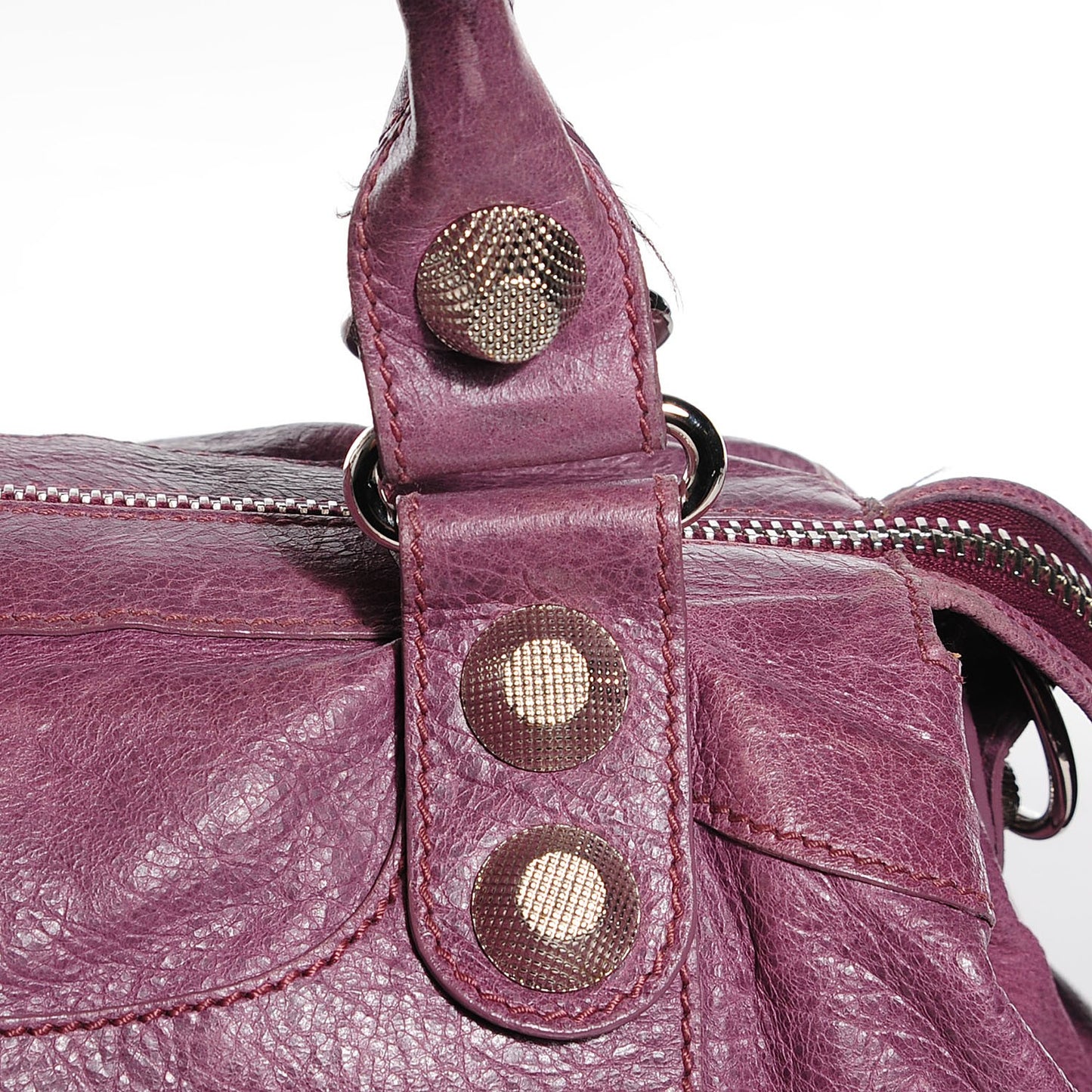 Agneau Giant 21 Silver Hardware Trapeze Murier