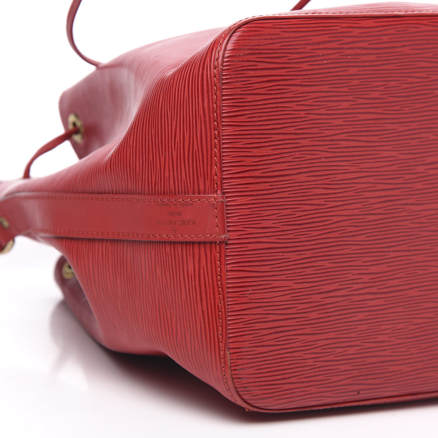 Louis Vuitton Epi Petit Noe Castillan Red 6 of 11