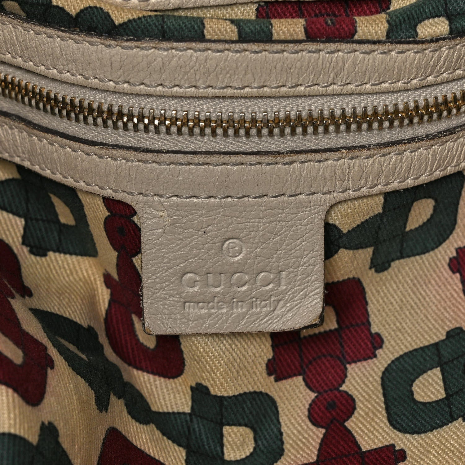 Gucci Calfskin Guccissima Trim Large Signoria Hobo Ivory 5 of 19