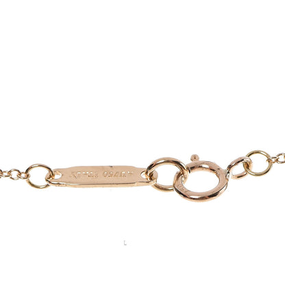 Tiffany 18K Yellow Gold Twist Round Charm Necklace 5 of 5