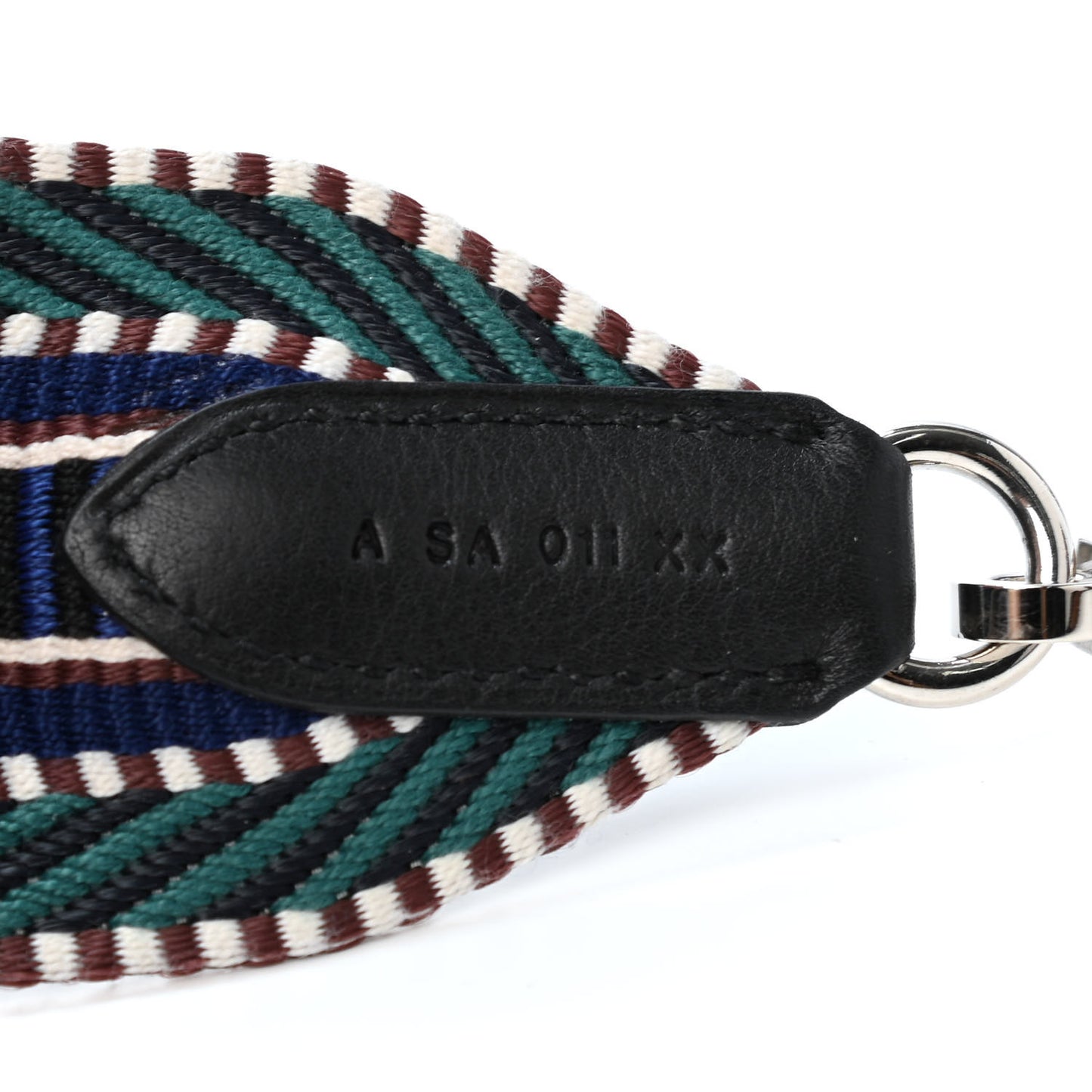 Toile Swift 50mm Sangle Cavale Shoulder Strap Malachite Bleu Electrique Black