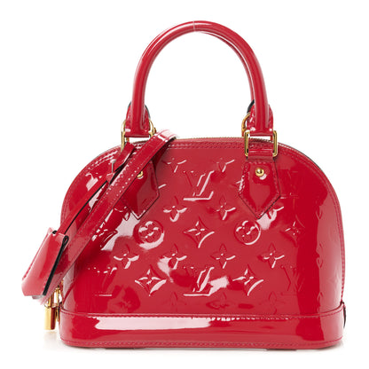 Louis Vuitton Vernis Alma BB Rose Indien 1 of 10
