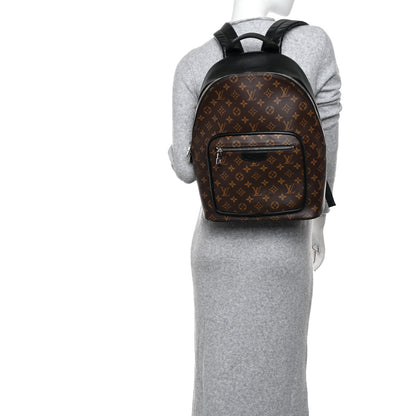 Louis Vuitton Monogram Macassar Josh NM Backpack 3 of 10
