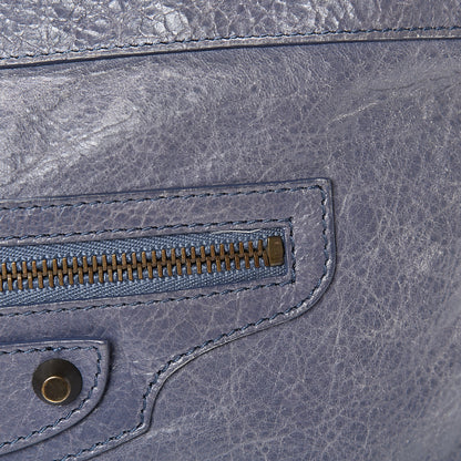 Balenciaga Agneau Classic Hardware Flat Handle Clutch Jacynthe 10 of 10