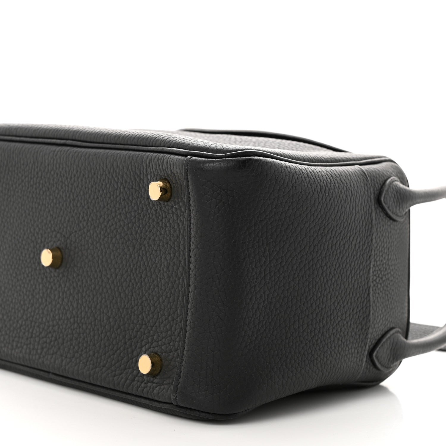 Hermes Taurillon Clemence Lindy 26 Black 10 of 11