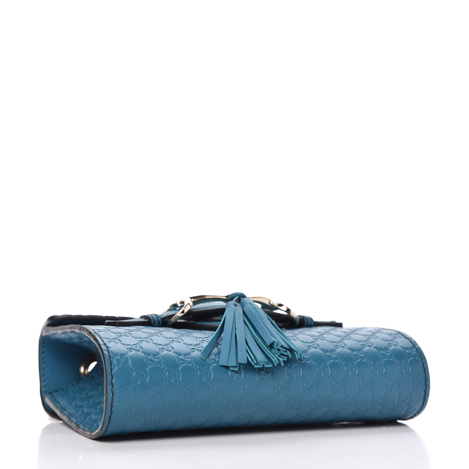 Gucci Microguccissima Mini Emily Shoulder Bag Deep Cobalt 4 of 10