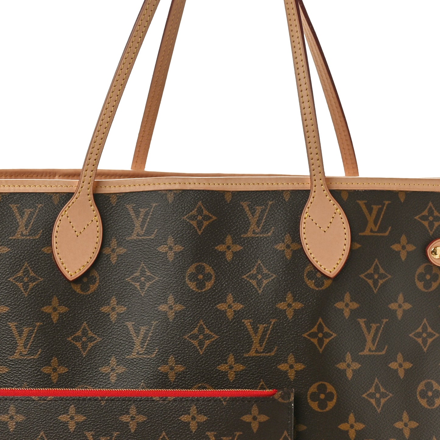 Monogram Neo Neverfull MM Cherry