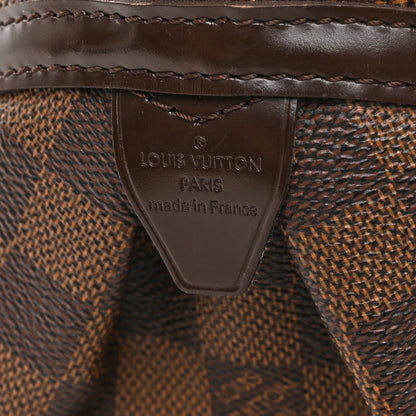 Louis Vuitton Damier Ebene Rivington GM 6 of 9