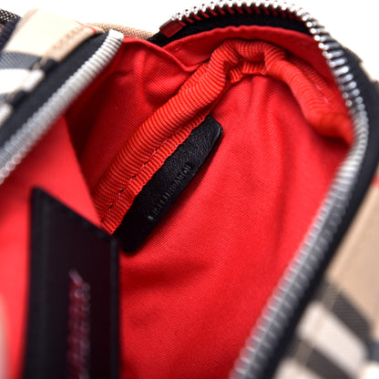 Burberry Nylon Vintage Check Small Cannon Bum Bag Archive Beige 9 of 10