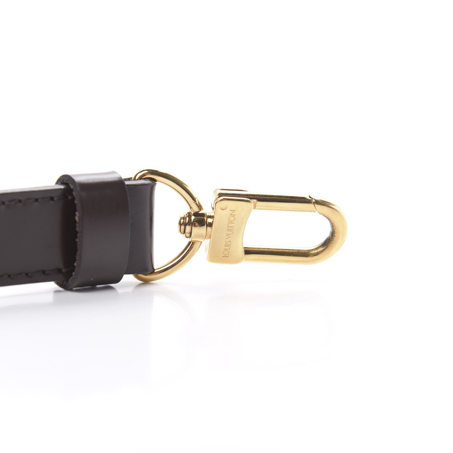 Louis Vuitton Calfskin Adjustable Speedy Bandouliere Shoulder Strap Brown 3 of 5