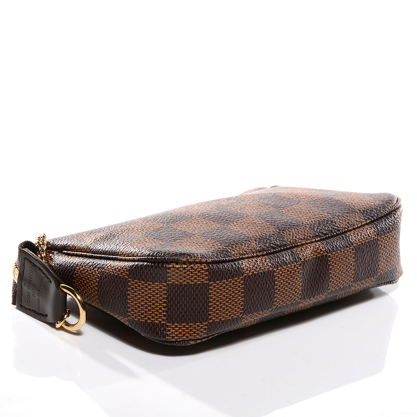Damier Ebene Mini Pochette Accessories Bag