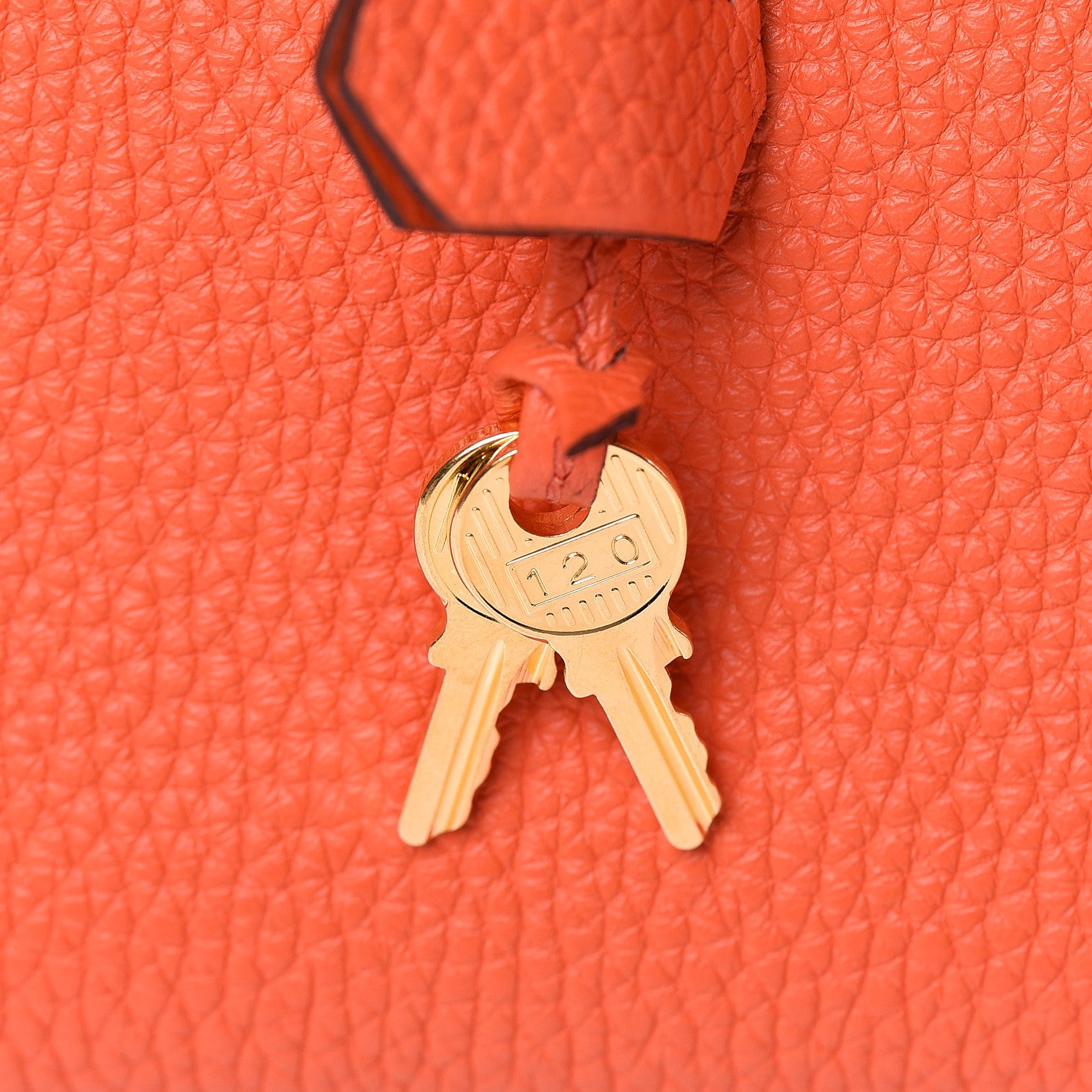 Hermes Togo Birkin 30 Orange Poppy 31 of 37