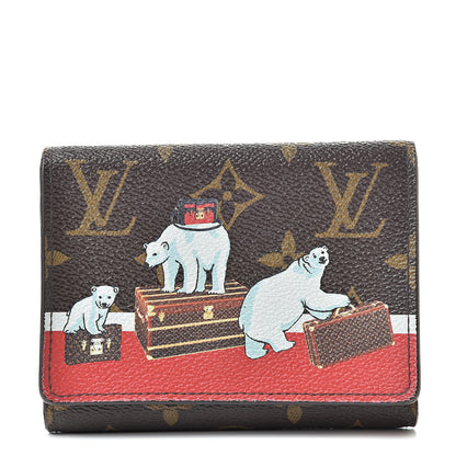 Louis Vuitton Monogram 2017 Christmas Animation Victorine Wallet 1 of 12