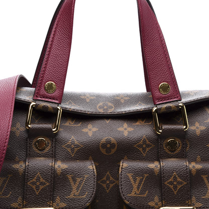 Louis Vuitton Monogram Manhattan NM Raisin 10 of 10