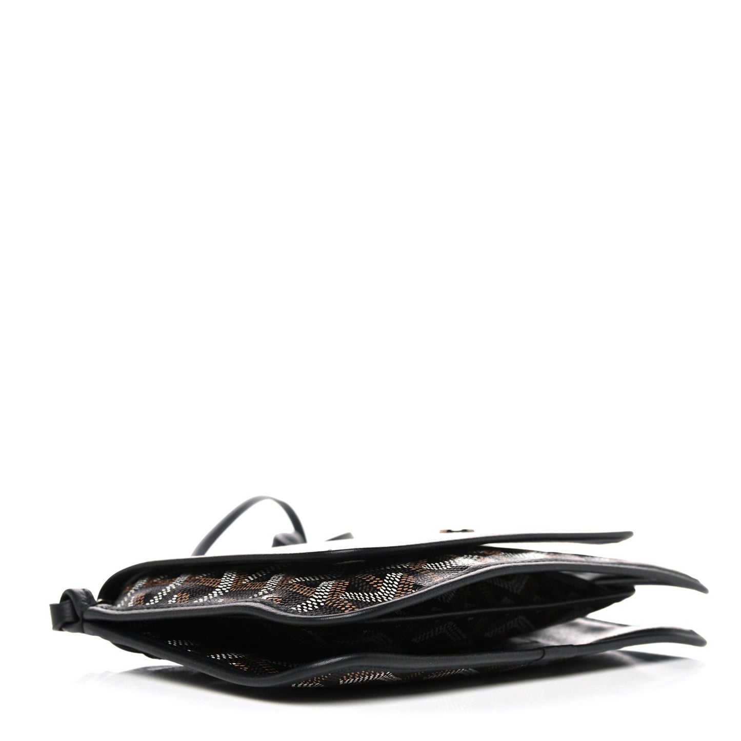 Goyardine Plumet Wallet Clutch Black