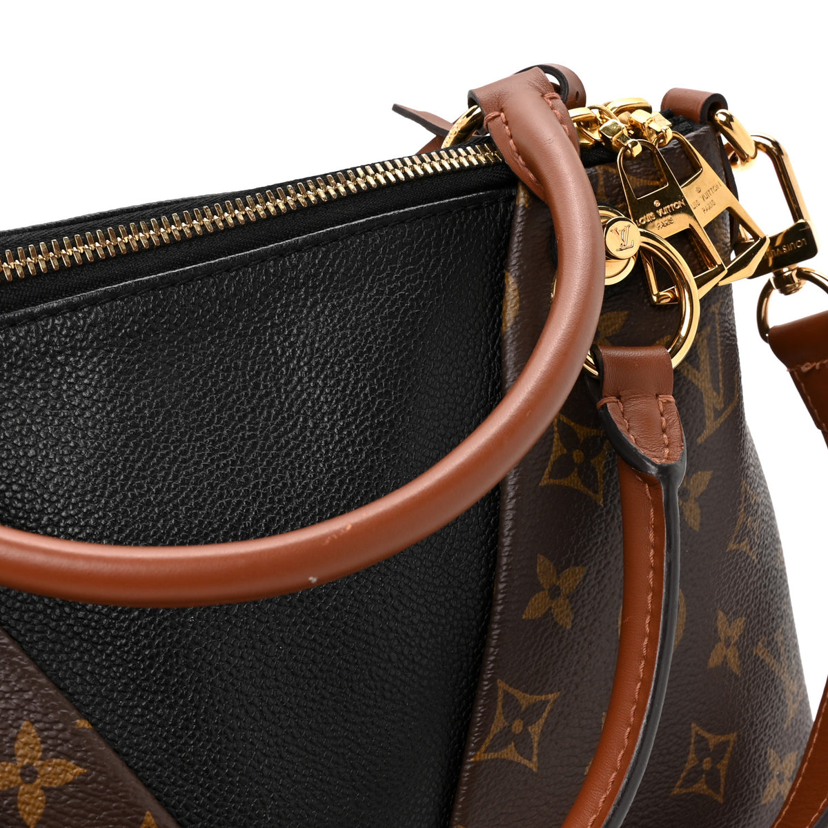 Louis Vuitton Monogram V Tote BB Black 12 of 12