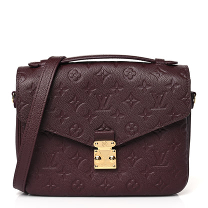 Louis Vuitton Empreinte Pochette Metis Wine 1 of 8