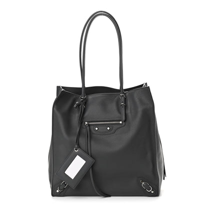 Balenciaga Veau Papier A5 Zip Around Tote Gris Fossile 3 of 11