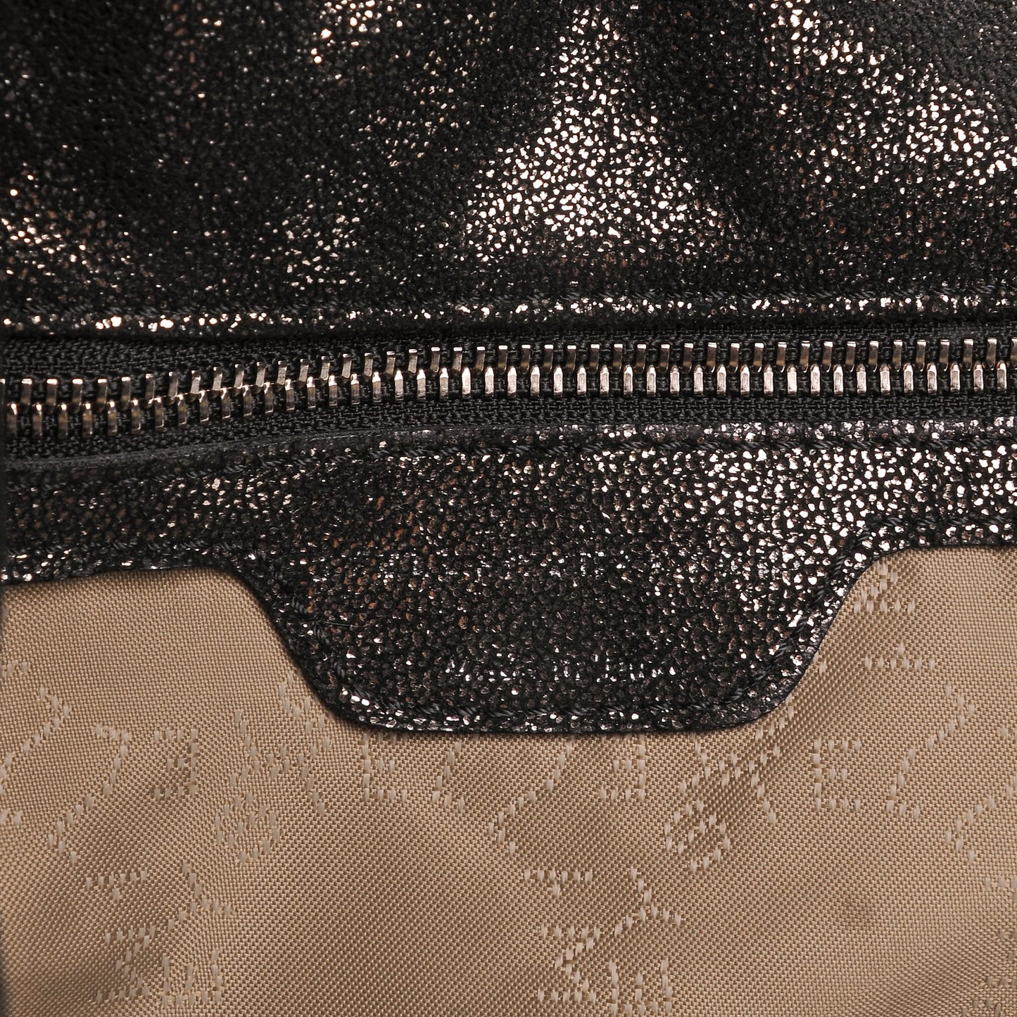 Shaggy Deer Big Falabella Tote Black