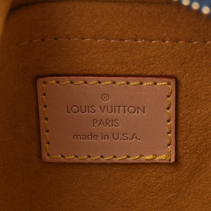 Louis Vuitton Monogram Denim Baggy PM Blue 6 of 12