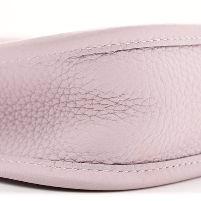 Hermes Taurillon Clemence Evelyne TPM Mauve Pale 9 of 10