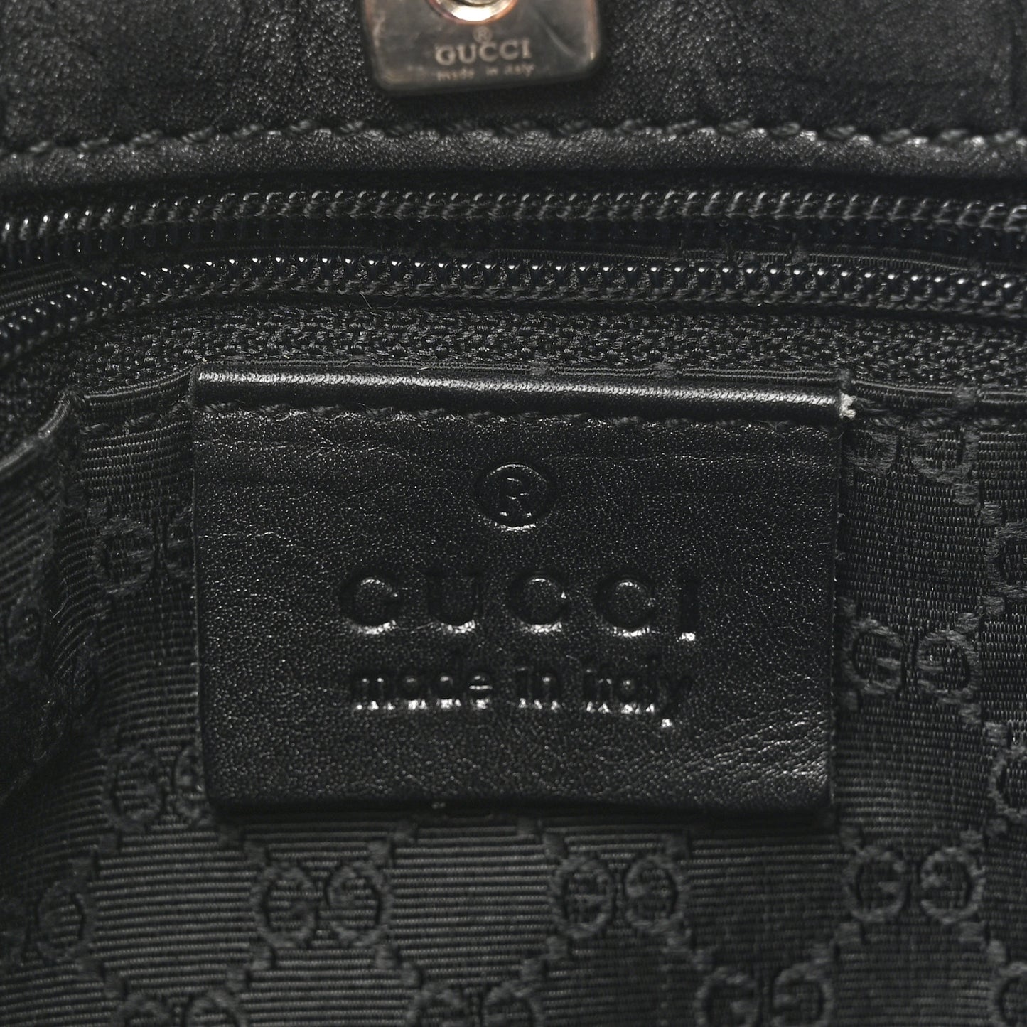 Denim Web Tote Bag Black
