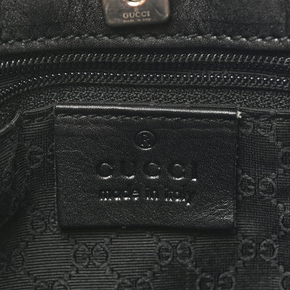 Gucci Denim Web Tote Bag Black 6 of 12