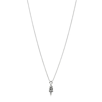Chrome Hearts Sterling Silver Dagger Pendant Necklace 1 of 5